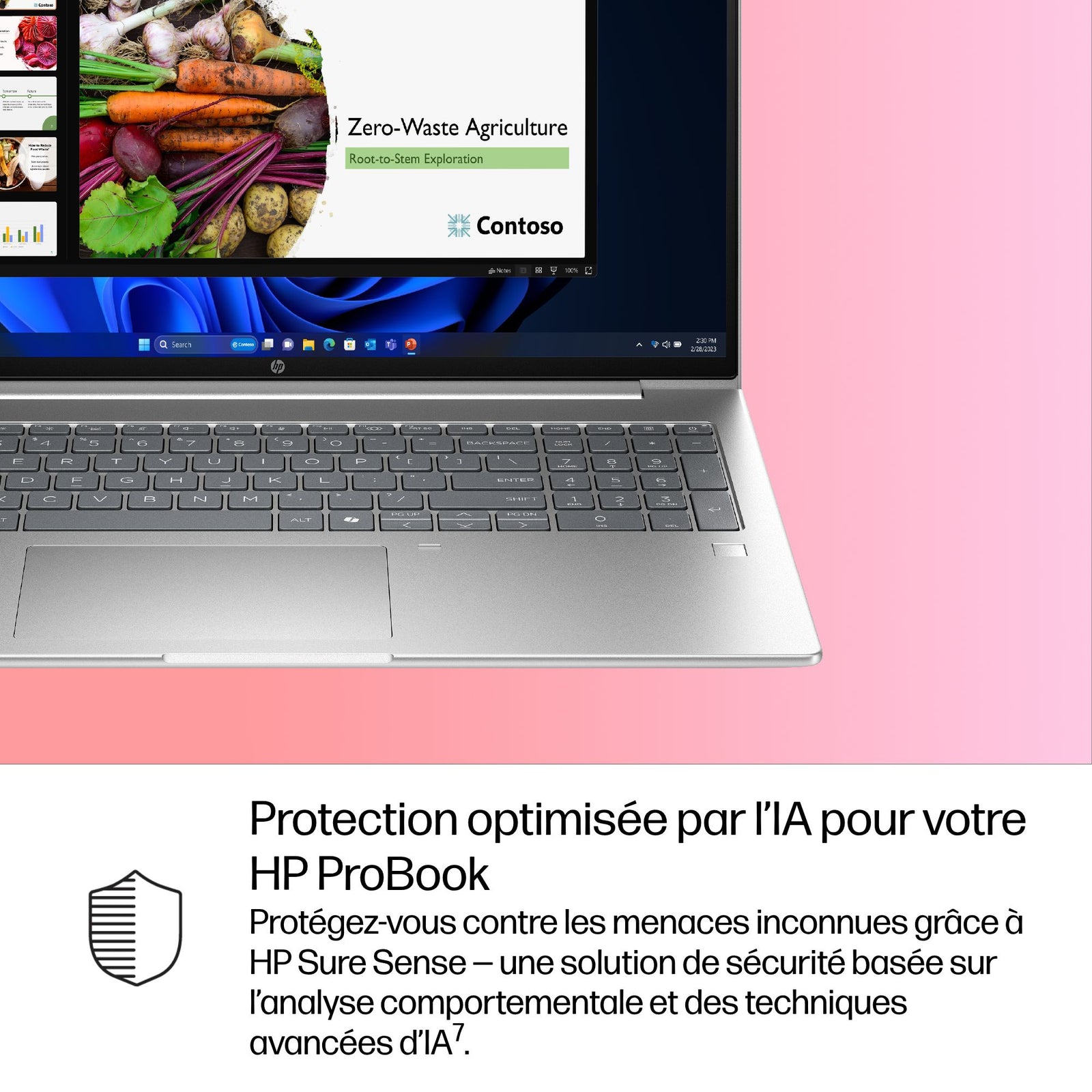 HP ProBook 4 G1i 16" Intel Core Ultra 5 225U 8GB 256GB AZERTY French B9YR7ET#ABF