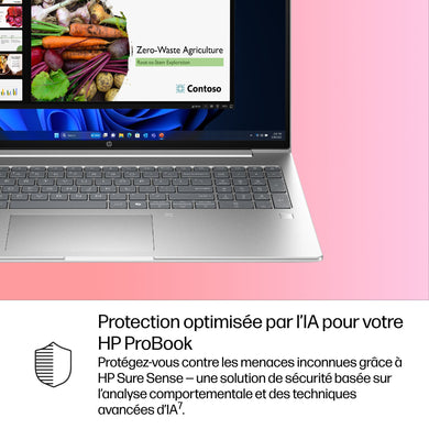HP ProBook 4 G1i 16" Intel Core Ultra 7 255H 32Go 1TB SSD AZERTY B9YS0ET#ABF