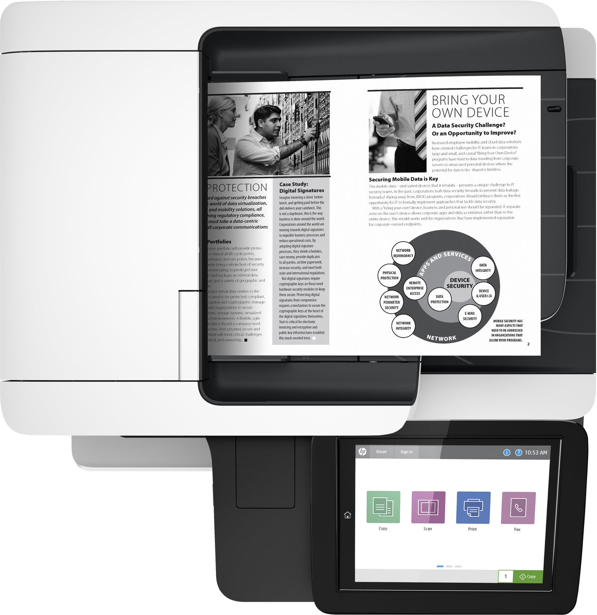 HP LaserJet Enterprise MFP M528DN 1PV64A#B13 45 ppm monochrome