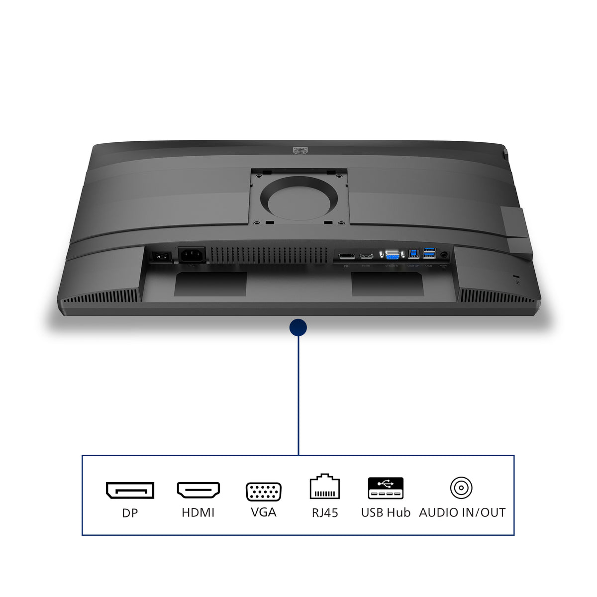 PHILIPS Business Monitor 24B2N4200/00 24" FHD 120Hz USB 2x2W