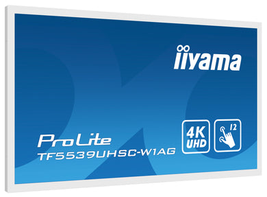 IIYAMA ProLite TF5539UHSC-W1AG 55″ 4K UHD IPS Tactile – Blanc Anti-Reflet
