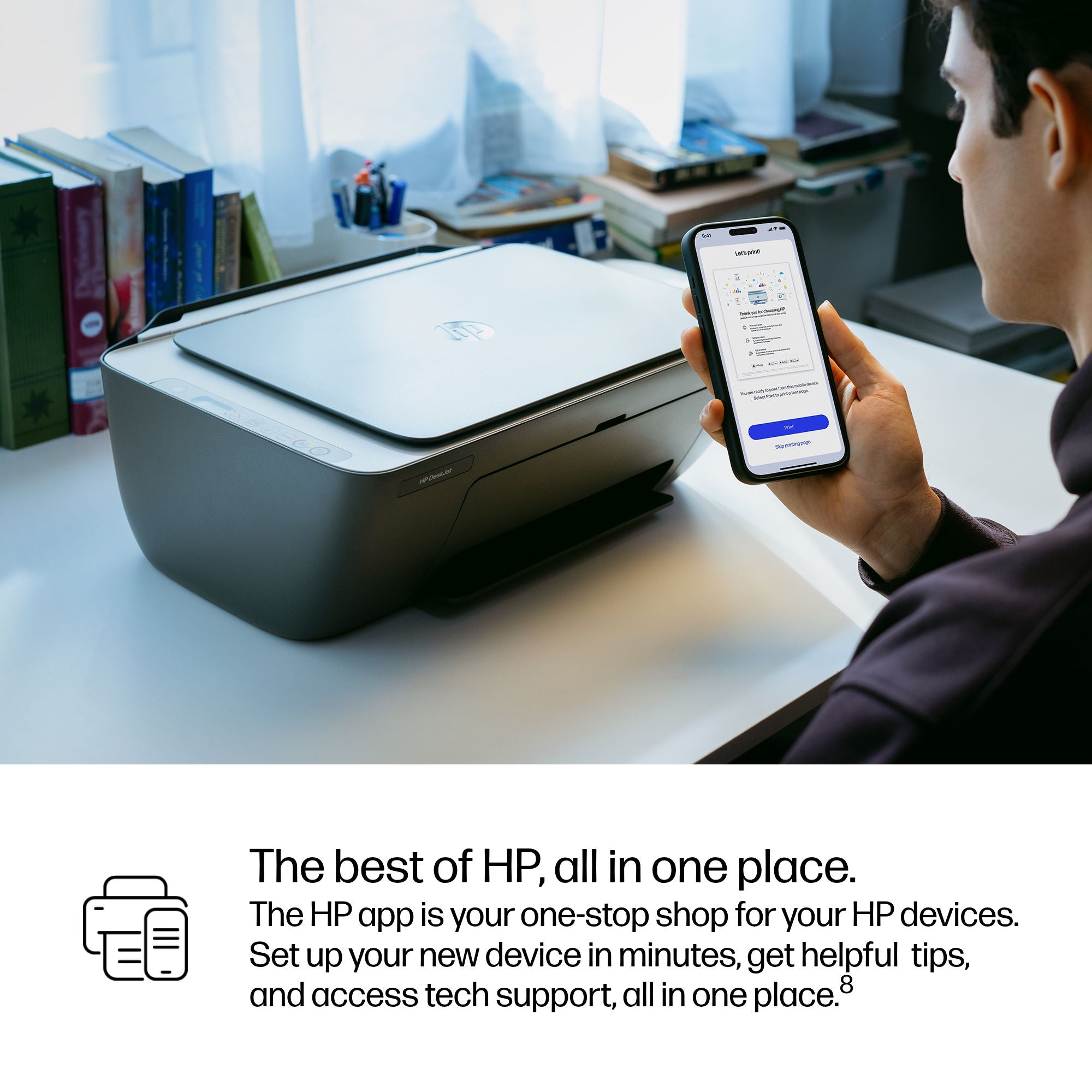 HP DeskJet 2910 Draadloos All - in - One Kleur Printer 89F98B686 - Compridis