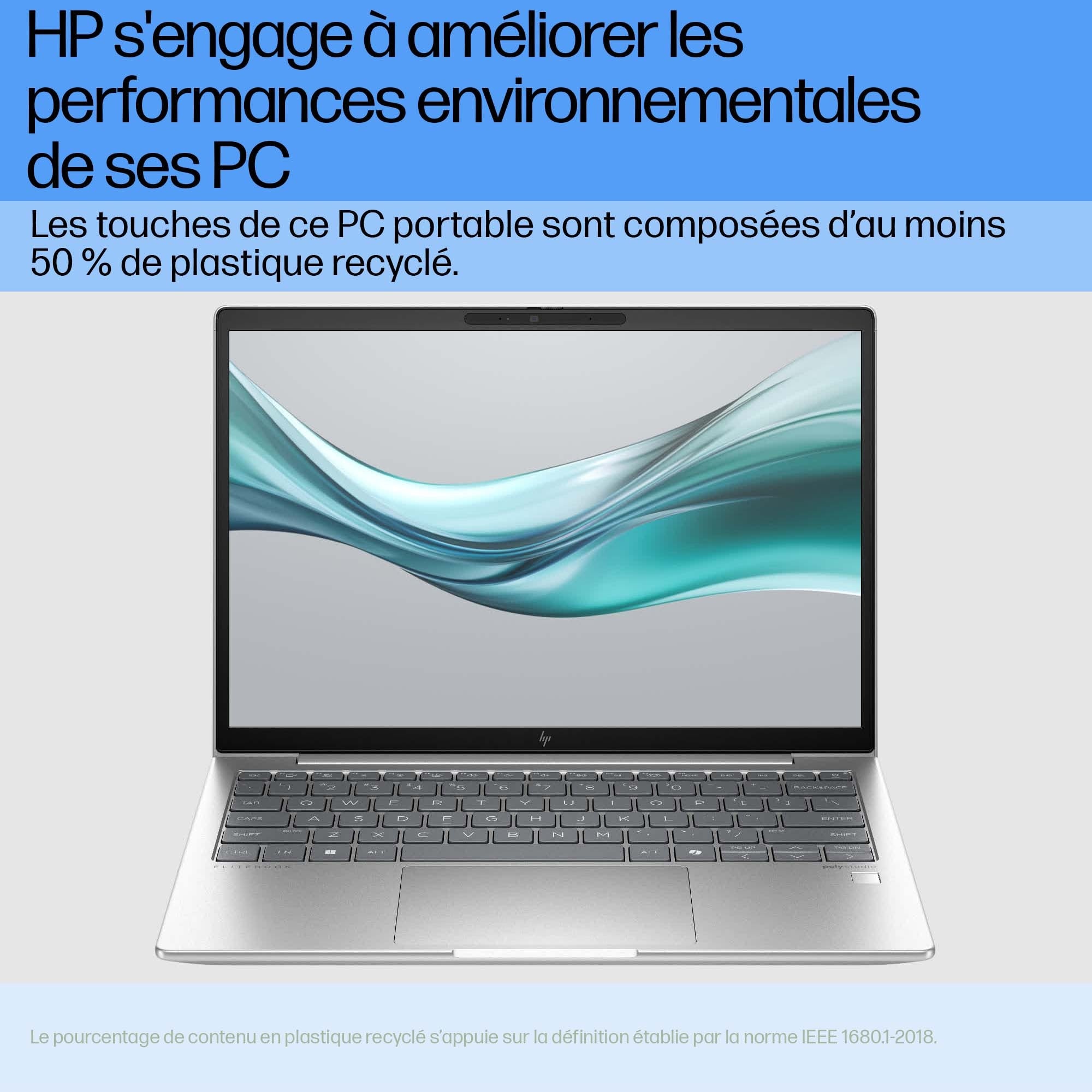 HP Laptop HP EliteBook 630 G11 U5 - 125U 16GB 512GB/13.3" SSD W11P AZERTY 9Y7E4ETABF - Compridis