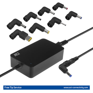ACT AC2055 adaptateur de puissance & onduleur Intérieure 65 W Noir AC2055