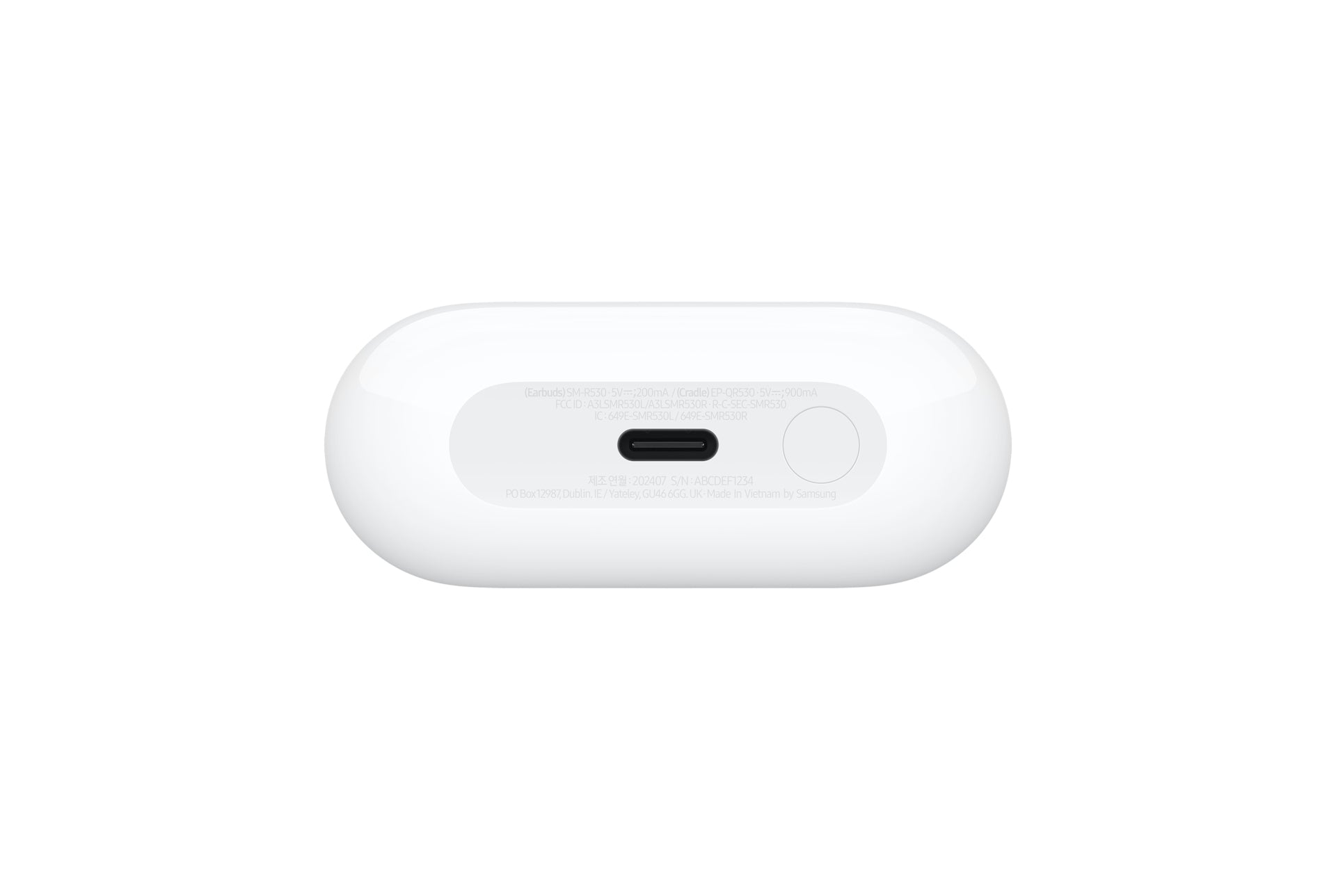 Samsung Galaxy Buds3 Casque True Wireless Stereo (TWS) Ecouteurs Appels/Musique USB Type-C Bluetooth Blanc SM-R530NZWADBT