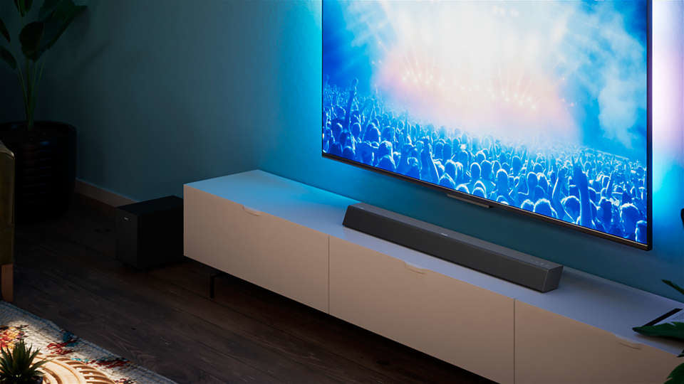 Philips TAB5308/10 haut-parleur soundbar Gris 2.1 canaux 70 W TAB5308/10