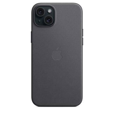 Apple Coque FineWoven avec MagSafe pour iPhone 15 Plus - Noir