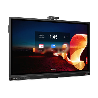 Lenovo ThinkVision T65 computer monitor 165,1 cm (65") 3840 x 2160 Pixels 4K Ultra HD LED Touchscreen Zwart 62F2WA1CEK - Compridis