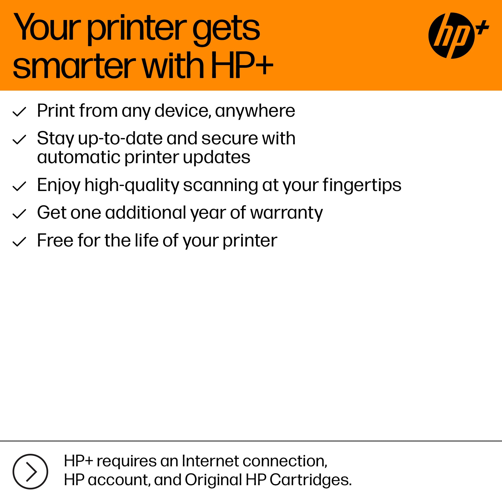HP OfficeJet Pro 8134e Sans fil All-in-One Couleur Imprimante, Instant Ink; Impression recto-verso 40Q46B#629