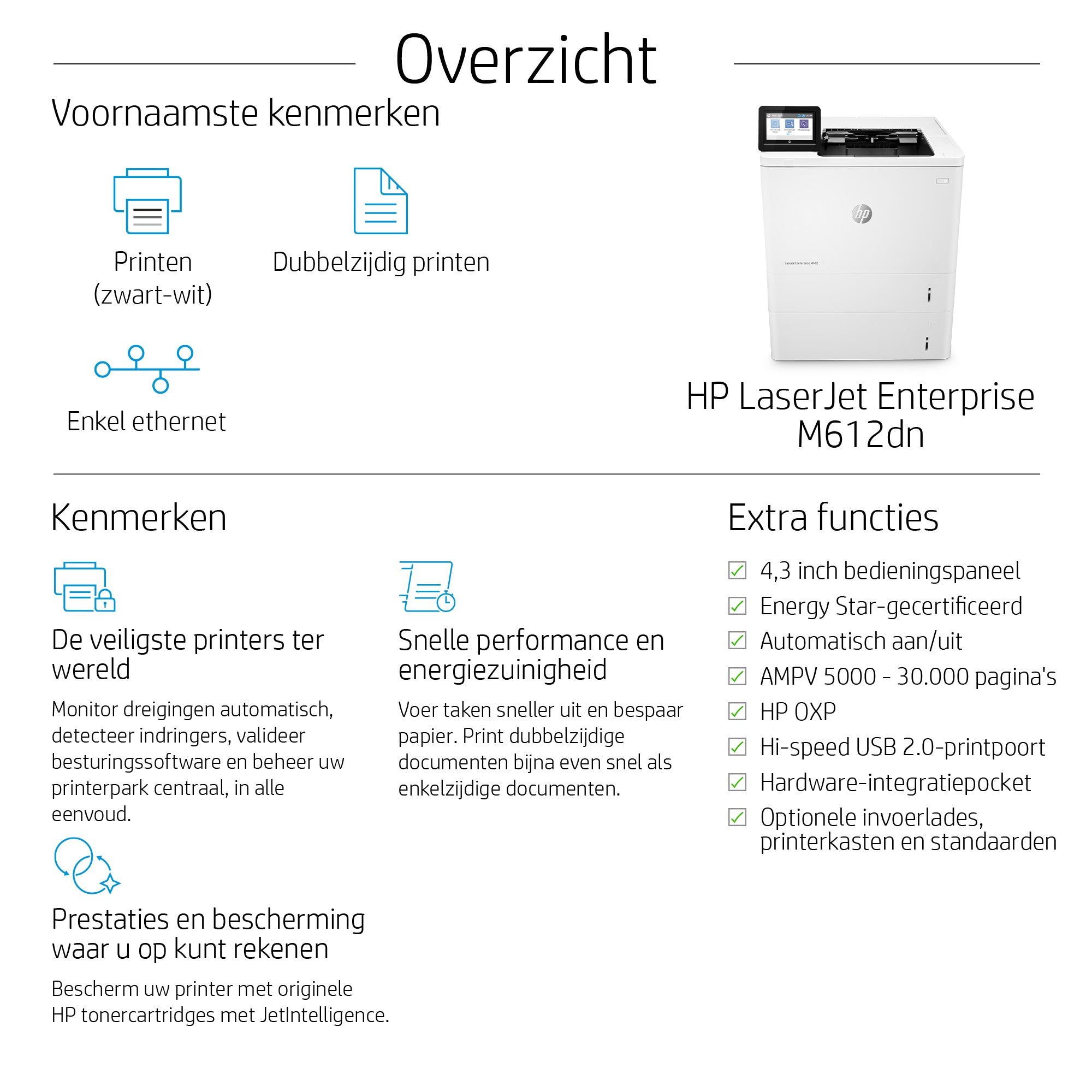 HP LaserJet Enterprise M612dn 7PS86A#B19