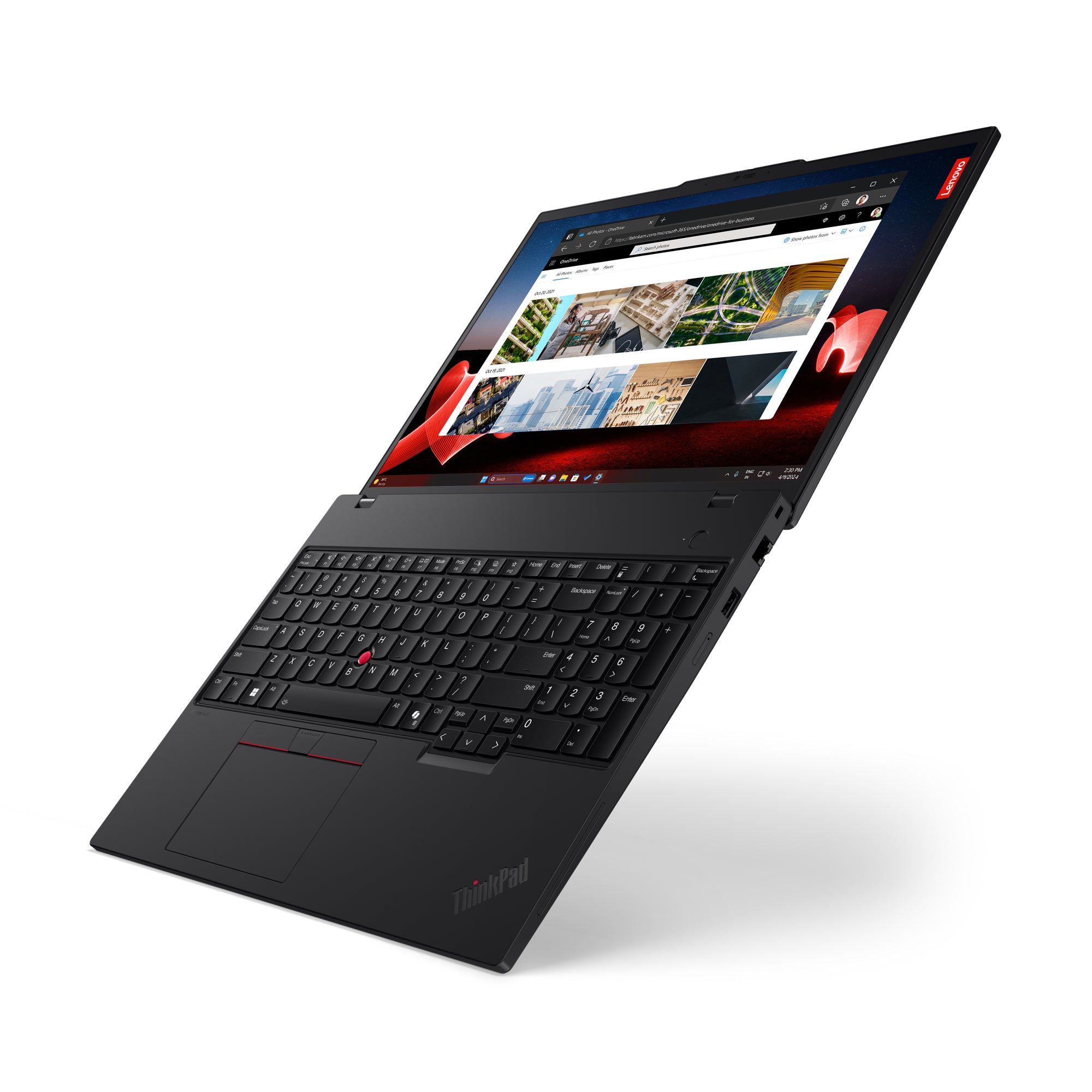 Lenovo ThinkPad T16 Gen 3 Intel Core Ultra 5 125U Ordinateur portable 40,6 cm (16") WUXGA 16 Go DDR5-SDRAM 512 Go SSD Wi-Fi 6E (802.11ax) Windows 11 Pro Anglais Noir 21MN008CMH