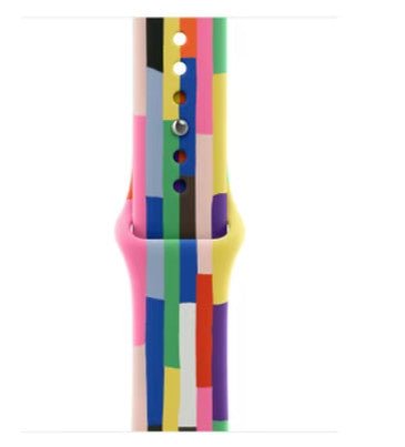Apple MDWE4ZM/A slimme draagbare accessoire Band Meerkleurig Fluorelastomeer MDWE4ZM/A - Compridis