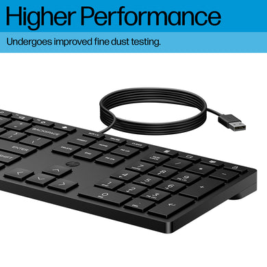 HP Clavier Wired Desktop 320K 9SR37AA#UUZ