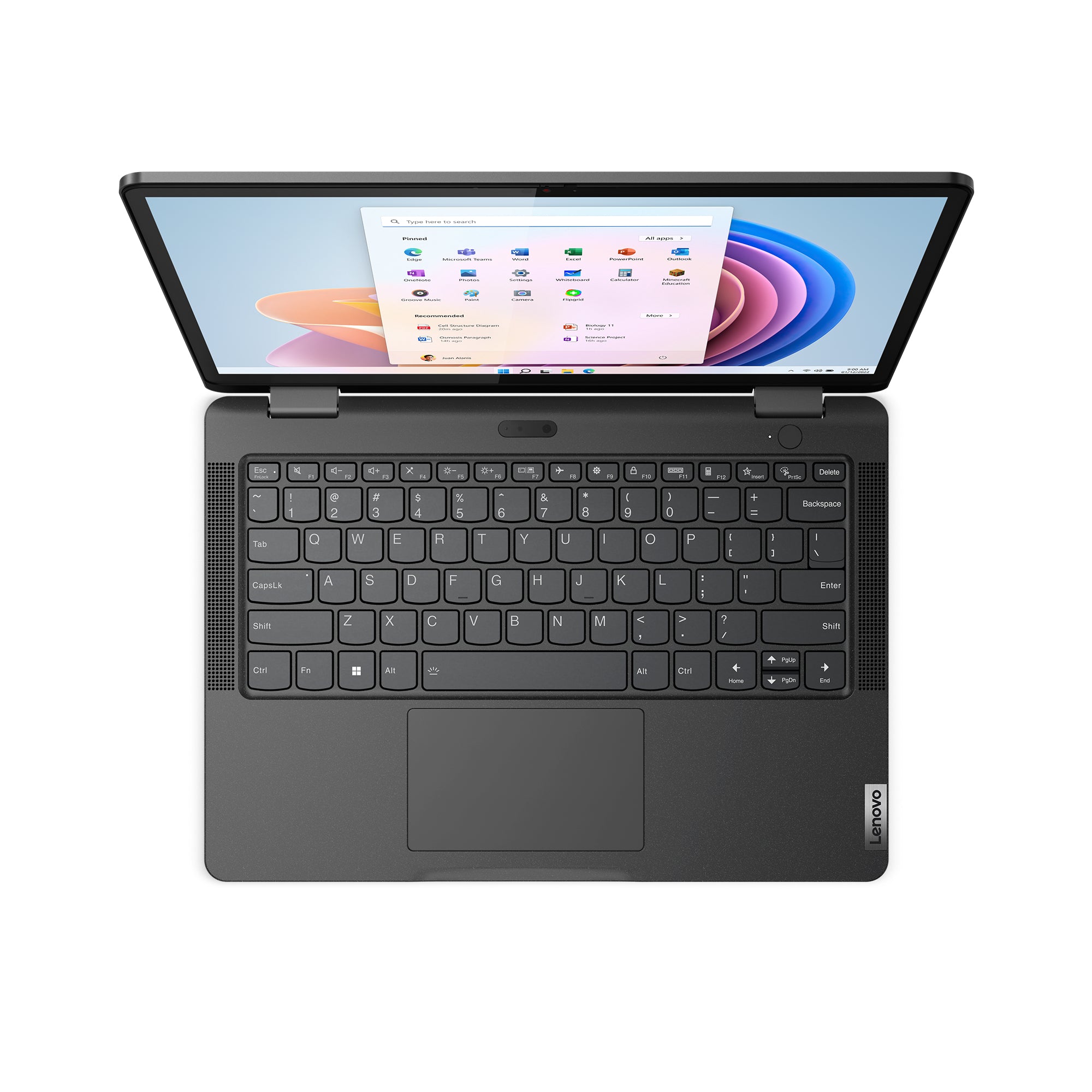 Lenovo 13w Yoga Gen 2 AMD Ryzen™ 5 7530U Hybride (2-en-1) 33,8 cm (13.3") Écran tactile WUXGA 8 Go DDR4-SDRAM 256 Go SSD Wi-Fi 6 (802.11ax) Windows 11 Pro Anglais britannique Noir 82YR0005UK