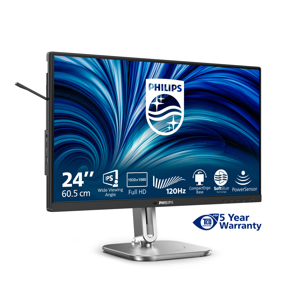 PHILIPS Business Monitor 24B2N4200/00 24" FHD 120Hz USB 2x2W