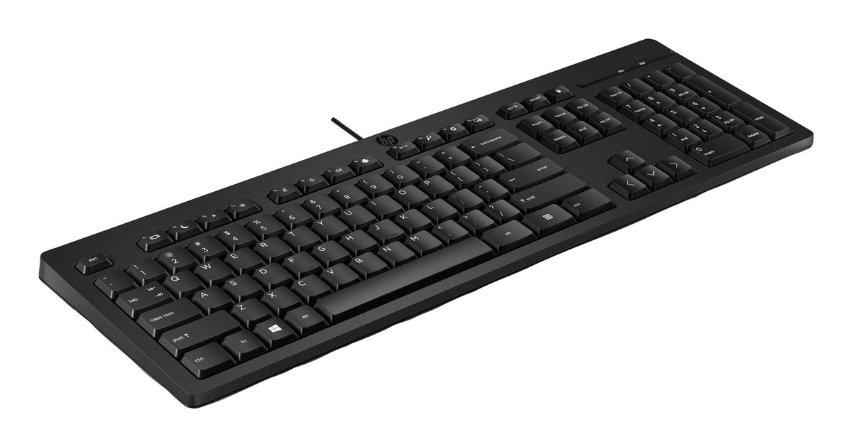 HP 125 toetsenbord met kabel QWERTY Deens 266C9AA#ABY - Compridis