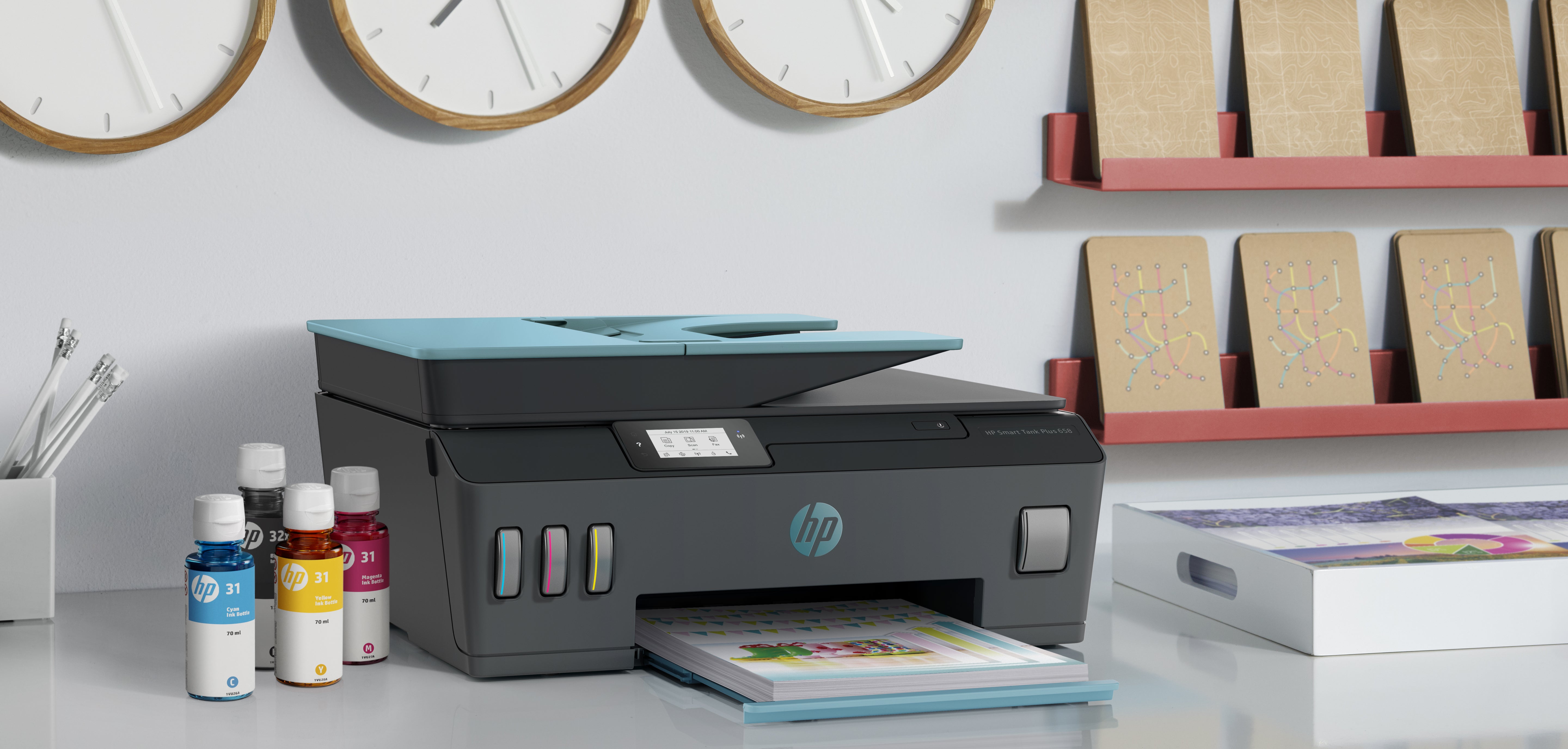HP Smart Tank Plus 658 Wireless All - in - One Thermische inkjet A4 4800 x 1200 DPI 11 ppm Wifi 3YW48A - Compridis