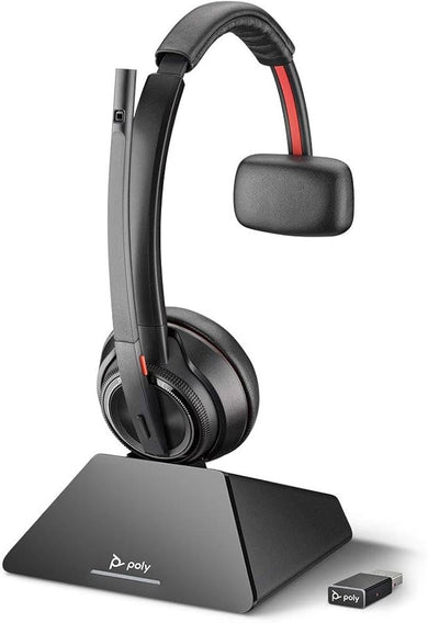 HP Poly Savi 8210 UC Microsoft Teams Certified DECT 1880 - 1900 MHz USB - A Headset 209212 - 02 - Compridis