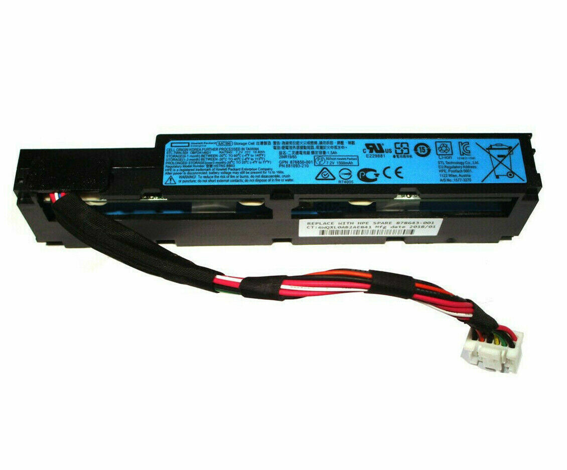 HPE 96W Smart Storage Battery Module W 260mm Cable 878644-001