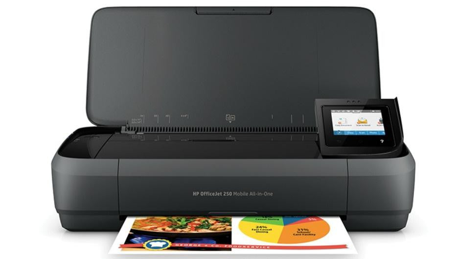 HP OfficeJet Mobile 250 Sans fil All-in-One Couleur Imprimante, Copieur, Scanner CZ992A#BHC