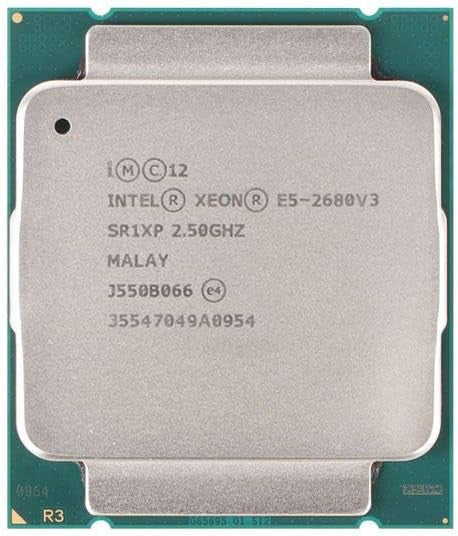 intel Xeon E5-2680V3 2.5GHZ 30MB L3 Cache 12CORE Processor SR1XP