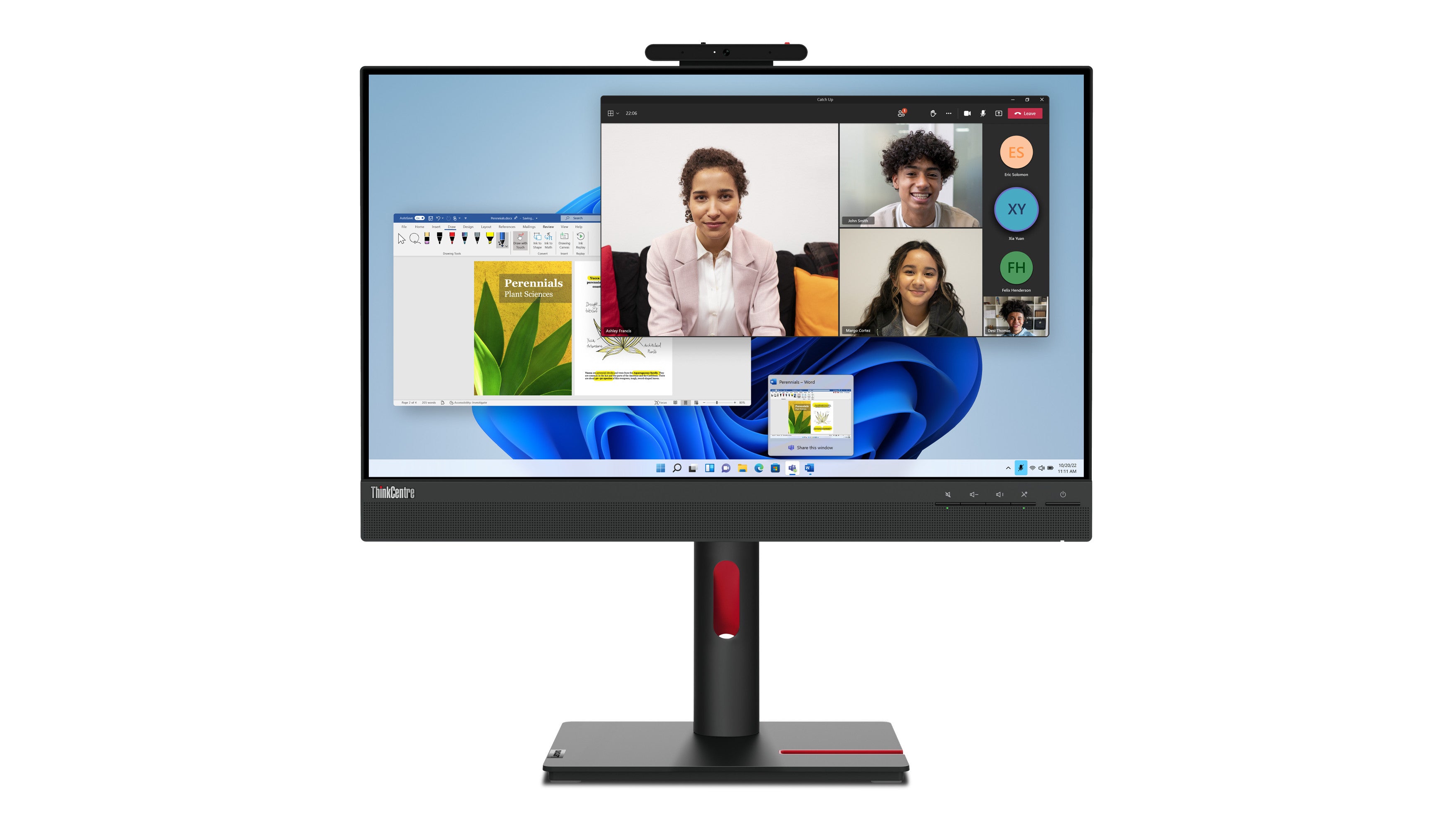 Lenovo ThinkCentre Tiny-In-One 24 Gen 5 computer monitor 60.5 cm (23.8") 1920 x 1080 pixels Full HD LED Touchscreen Black 12NCGAR1EU