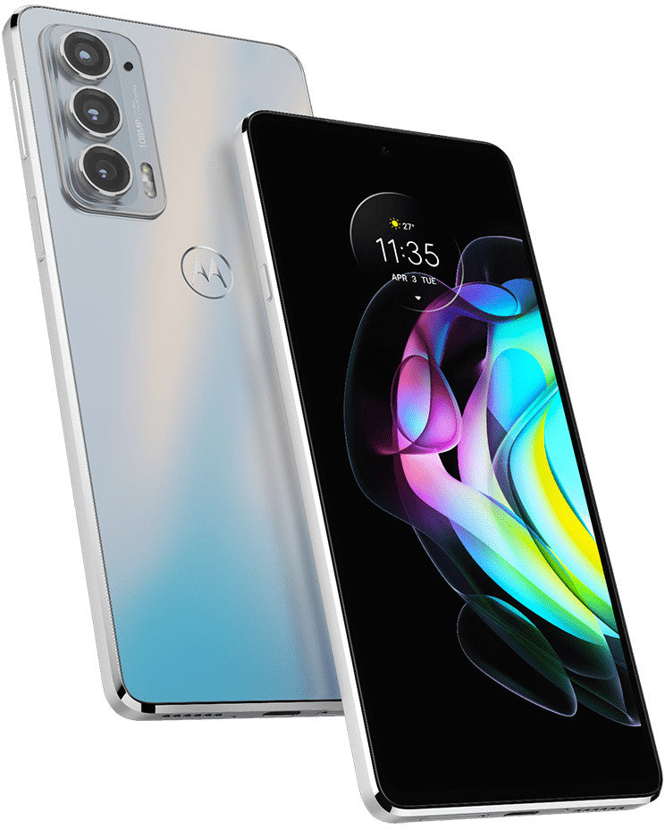 Motorola edge 20 17 cm (6.7") Double SIM Android 11 5G USB Type-C 8 Go 128 Go 4000 mAh Blanc PAR00035SE