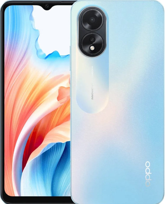 OPPO A18 16,7 cm (6.56") Double SIM Android 13 4G USB Type-C 4 Go 128 Go 5000 mAh Bleu CPH2591
