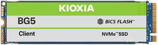 Kioxia KBG50ZNV1T02 disque SSD 1,02 To M.2 PCI Express 4.0 NVMe BiCS FLASH TLC KBG50ZNV1T02