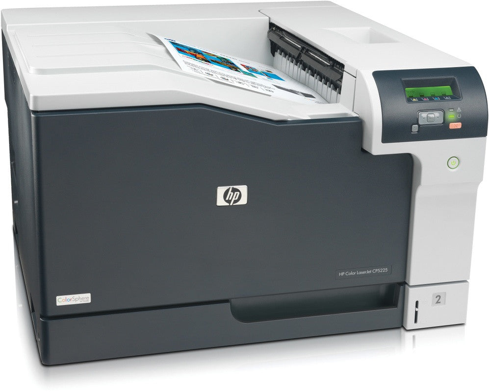 HP Color LaserJet Professional CP5225 CE710A – 20 ppm couleur / A3 laser, Noir/Gris