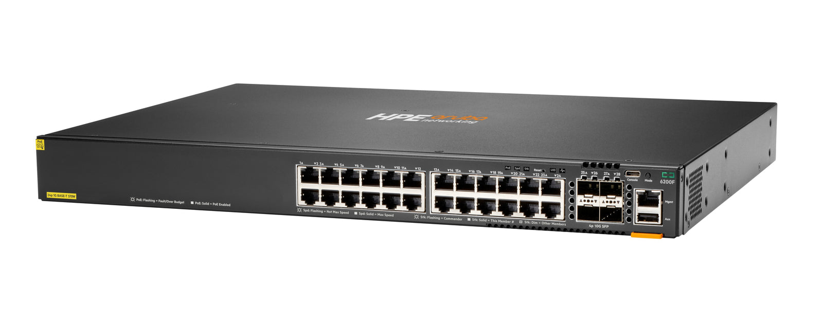 HPE Aruba CX 6200F 24G CLASSE 4 PoE 4SFP+ JL725B#ABB