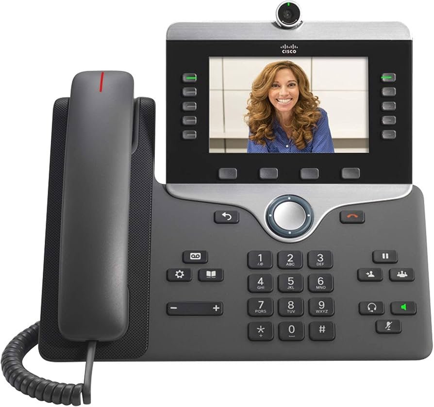 Cisco IP PHONE 8845 IP telefoon Houtskool LCD CP - 8845 - K9 - Compridis
