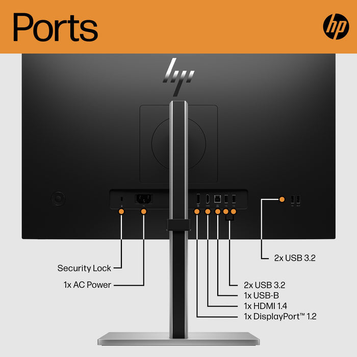HP Moniteur E24 G5 FHD 6N6E9AA#ABB