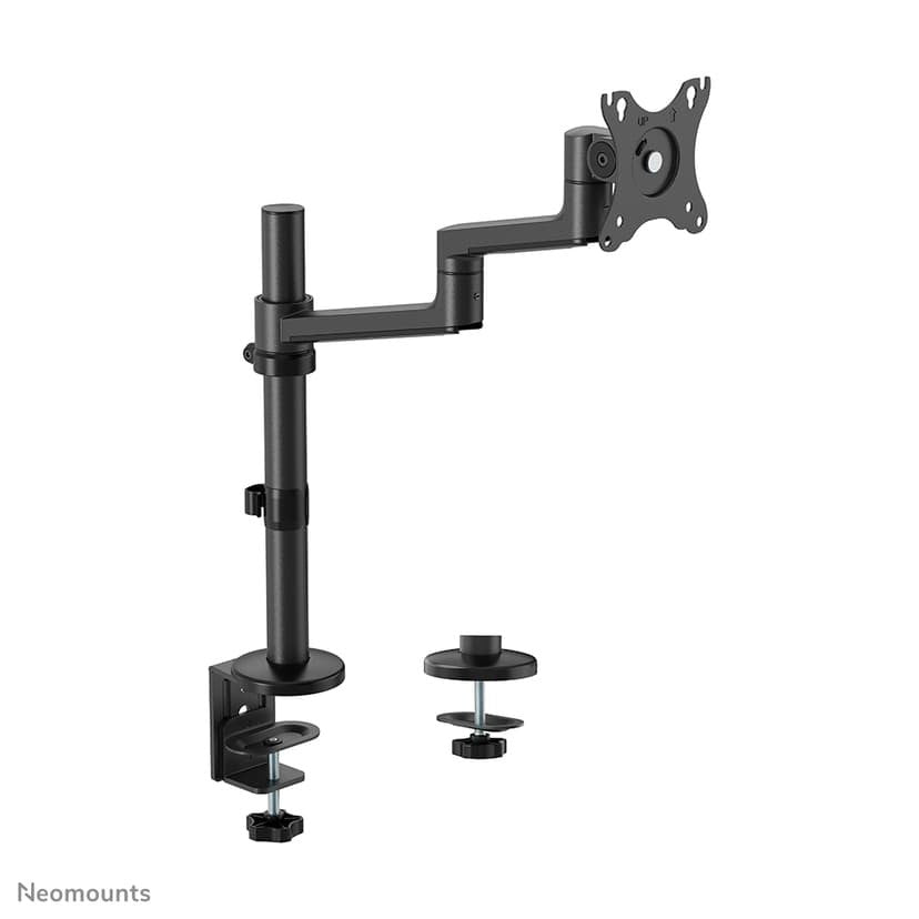 Neomounts Ruimtebesparende monitorarm enkel zwart DS60 - 425BL1 - Compridis