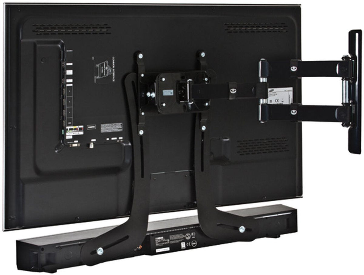 B-Tech BTV914 Mur Acier Noir BTV914/B