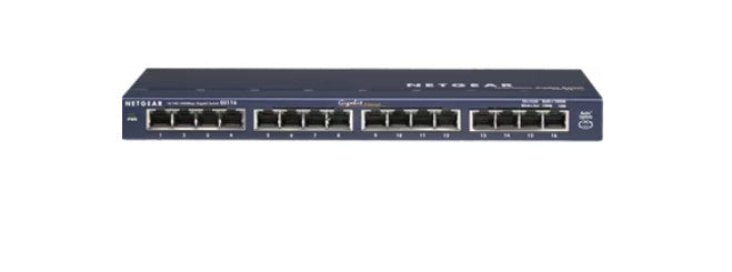 NETGEAR Commutateur non géré 16 ports Gigabit Ethernet (10/100/1000 Mbps) GS116GE