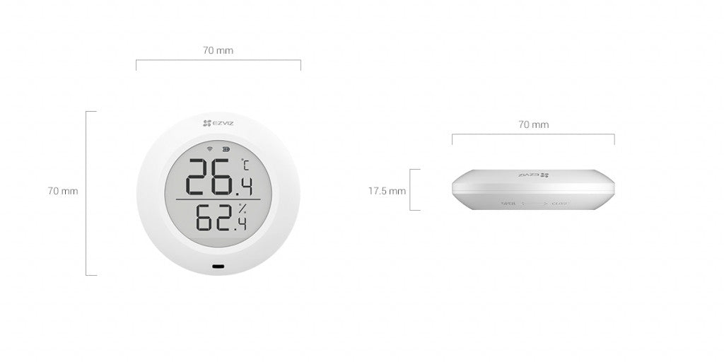 EZVIZ T51C connected thermostat CS-T51C-A0-BG