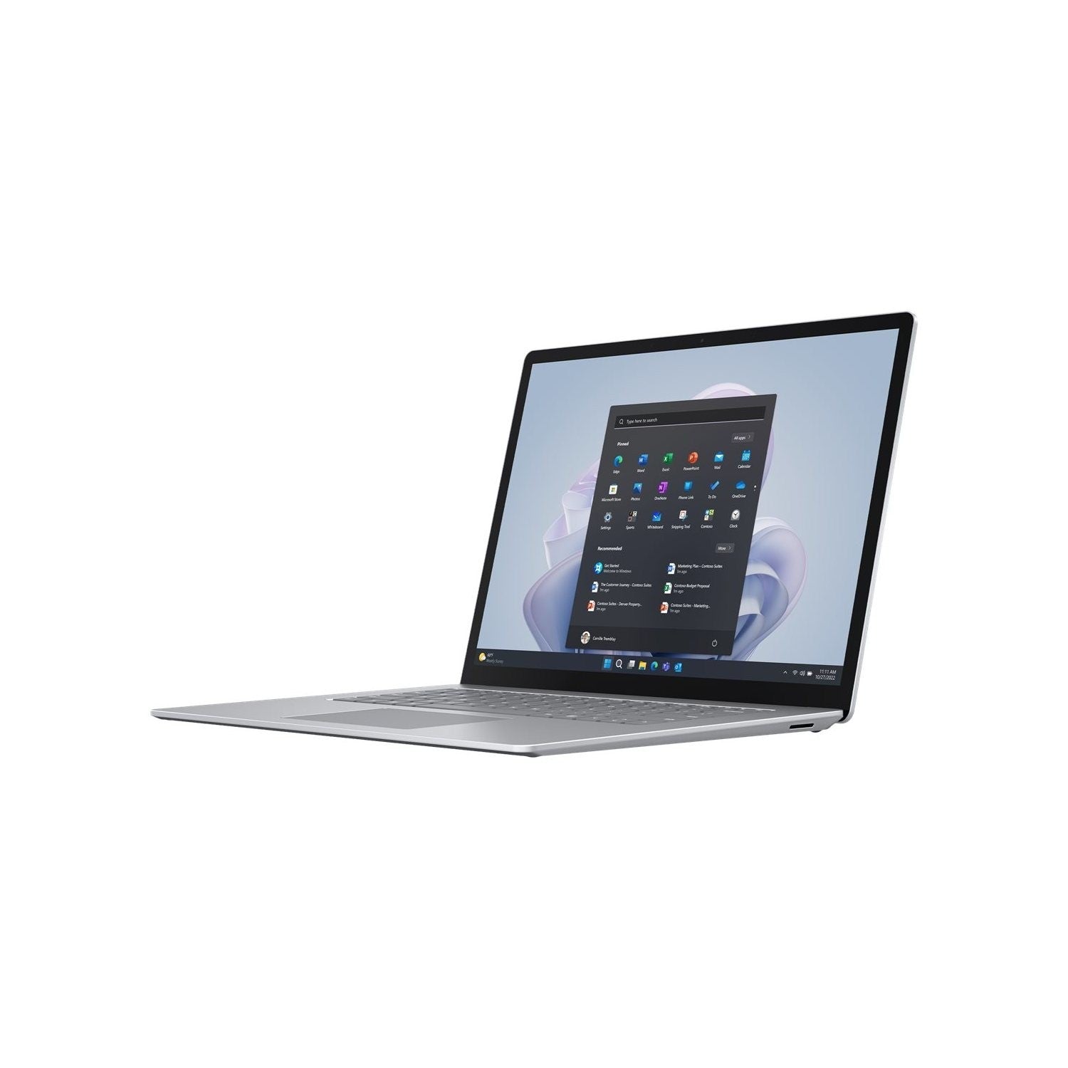 Microsoft Surface Laptop 5 Intel® Core™ i5 i5-1245U 34.3 cm (13.5") Touchscreen 8 GB LPDDR5x-SDRAM 256 GB SSD Wi-Fi 6 (802.11ax) Windows 11 Pro UK English Platinum R1A-00004