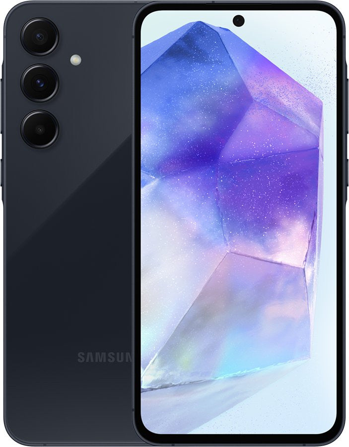 SAMSUNG Galaxy A55 5G 8 Go de RAM 128 Go de stockage Bleu foncé SM-A556BZKAEUB