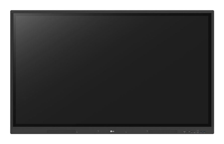 LG CreateBoard tableau blanc interactif 139,7 cm (55") 3840 x 2160 pixels Écran tactile Noir USB / RF Wireless 55TR3DK-B.MUEQ