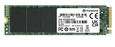 TRANSCEND SSD M.2 2280 PCIe Gen3 x4 NVMe TLC de 500 Go TS500GMTE115S
