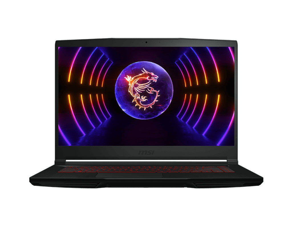 MSI Gaming Thin 63 12UC-674 Intel® Core™ i5 i5-12450H Ordinateur portable 39,6 cm (15.6") Full HD 16 Go DDR4-SDRAM 512 Go SSD NVIDIA GeForce RTX 3050 Wi-Fi 6 (802.11ax) Windows 11 Home Noir 12UC-674