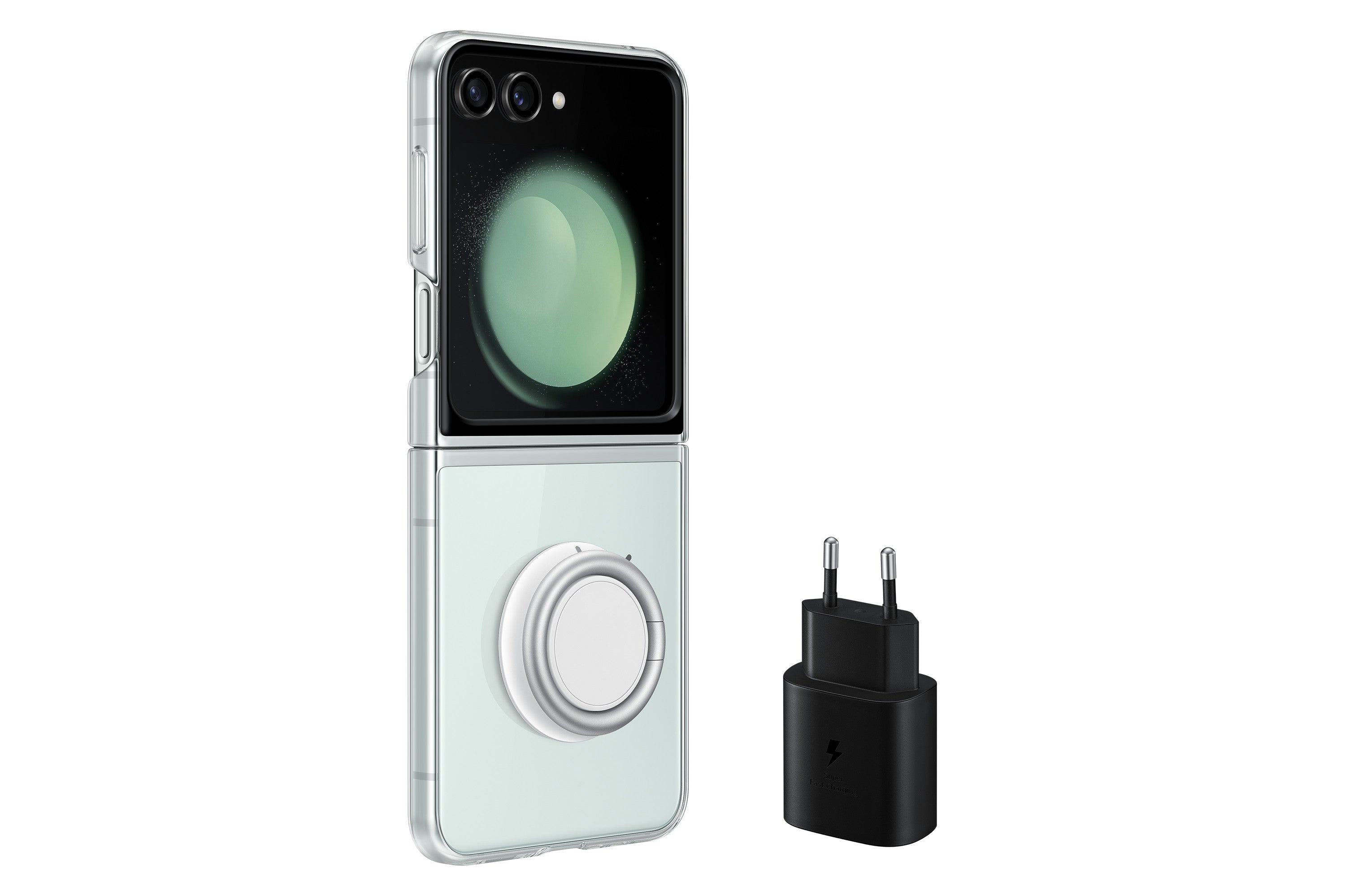SAMSUNG Pack de démarrage Flip 5 transparent EF-XF73KKTEGWW