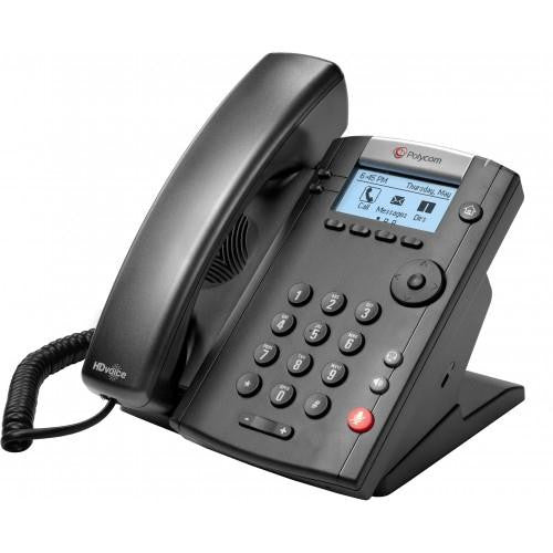 Poly Téléphone multimédia professionnel PoE VVX 201 2200-40450-018