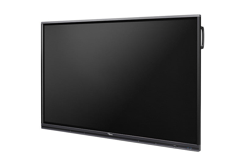 Optoma 5652RK+ Écran plat interactif 165,1 cm (65") LED Wifi 400 cd/m² 4K Ultra HD Noir Écran tactile Android 11 H1F0C0JBW101