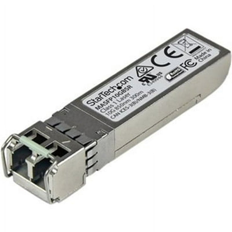 StarTech.com 10 Gigabit fiber SFP+ receiver module - Cisco SFP-10G-SR-S - MM LC with DDM - 300 m