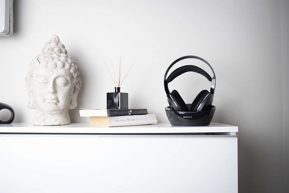 PHILIPS Casque numérique sans fil HR SHD8850/12