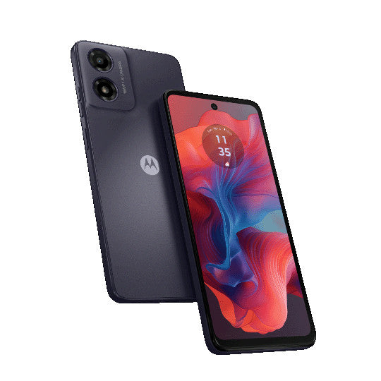 Motorola 04 16,7 cm (6.56") Double SIM Android 14 4G USB Type-C 4 Go 64 Go 5000 mAh Noir PB130002SE