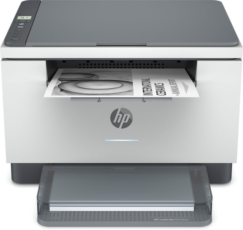 HP LaserJet M234dw Draadloos Multifunction Zwart - wit Printer, Kopieerapparaat, scanner; dubbelzijdig 9YF91FABD - Compridis