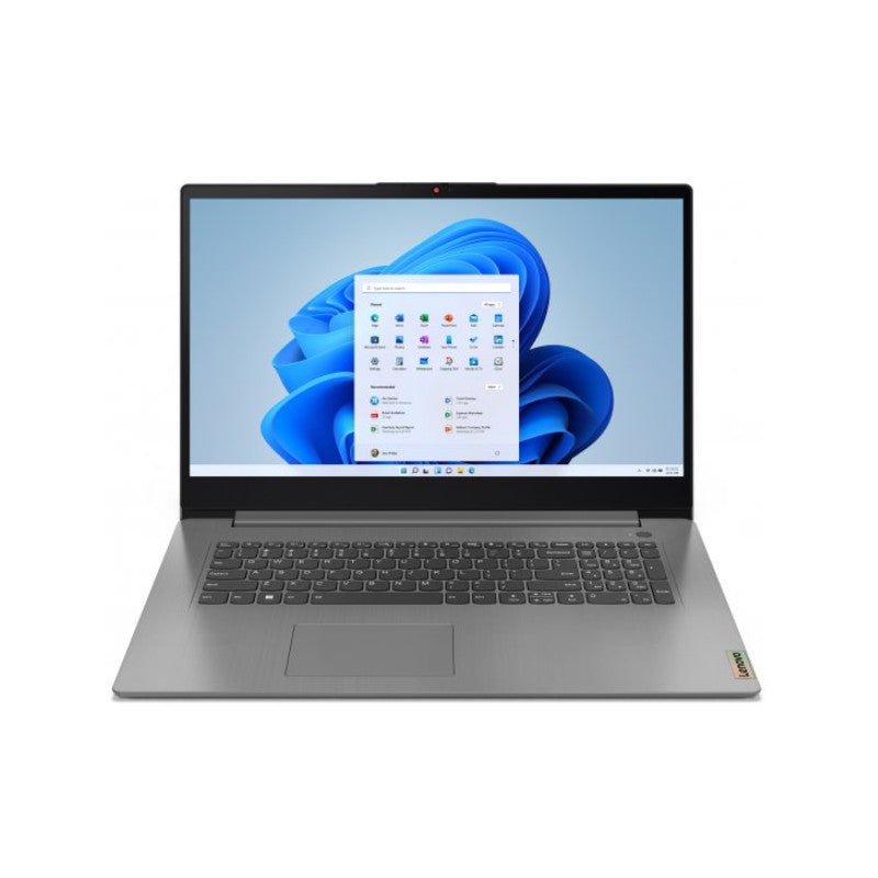 Lenovo IdeaPad 3 17IAU7 Intel® Core™ i7 i7-1255U Ordinateur portable 43,9 cm (17.3") Full HD 16 Go DDR4-SDRAM 512 Go SSD Wi-Fi 5 (802.11ac) Windows 11 Home Belge Gris 82RL008DMB
